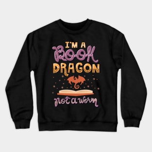 Book Dragon Crewneck Sweatshirt